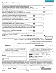 Form 5014-R Income Tax and Benefit Return - Nunavut - Canada, Page 8