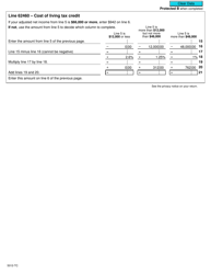 Form NT479 (5012-TC) Northwest Territories Credit - Canada, Page 2