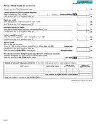 Form NS428 (5003-C) Nova Scotia Tax and Credits - Canada, Page 4
