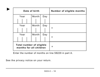 Form NS428 (5003-C) Nova Scotia Tax and Credits (Large Print) - Canada, Page 18