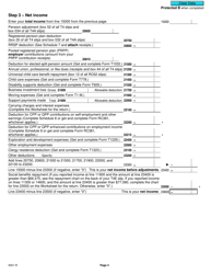 Form 5001-R Income Tax and Benefit Return - Newfoundland and Labrador - Canada, Page 4