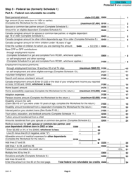 Form 5001-R Income Tax and Benefit Return - Newfoundland and Labrador - Canada, Page 6