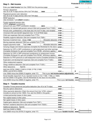 Form 5013-R Income Tax and Benefit Return for Non-residents and Deemed Residents of Canada - Canada, Page 4