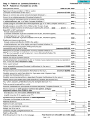 Form 5013-R Income Tax and Benefit Return for Non-residents and Deemed Residents of Canada - Canada, Page 5