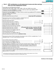 Form 5000-S8 Schedule 8 Canada Pension Plan Contributions and Overpayment - Canada, Page 5