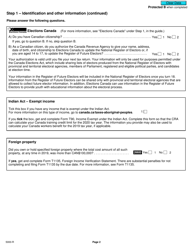 Form 5000-R Income Tax and Benefit Return - Canada, Page 2
