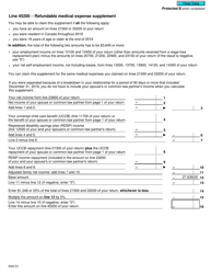 Form 5000-D1 Worksheet for the Return - Canada, Page 6