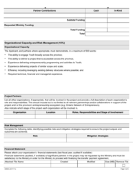 Form 0060E Entrepreneurship Learning Stream (Els) Application - Ontario, Canada, Page 6