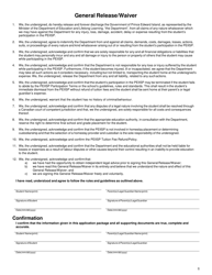 International Student Program (Peiisp) Application Form - Prince Edward Island, Canada, Page 7