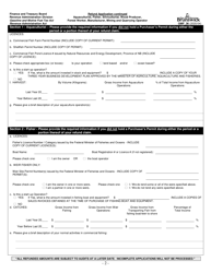 Form GMF_36 Gasoline, Motive Fuel and Carbon Emitting Product Refund Application - New Brunswick, Canada, Page 2