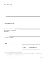 Form 1 Notice of Civil Claim - British Columbia, Canada, Page 7