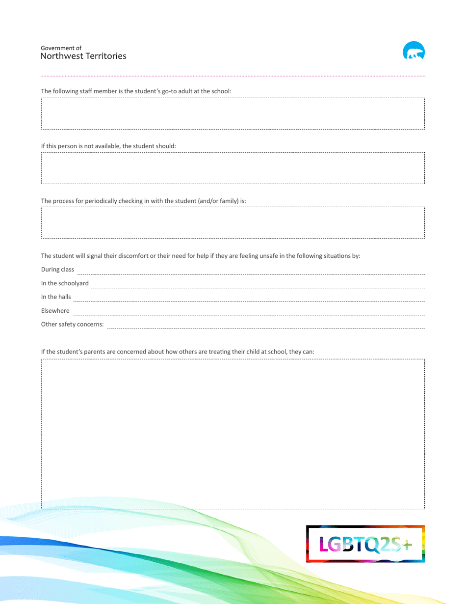 Gender Support Plan - Northwest Territories, Canada, Page 4