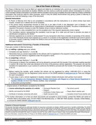 Form 5498A 30 Power of Attorney - Quebec, Canada, Page 2