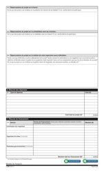 Forme V-3089 Rapport Final - Quebec, Canada (French), Page 5