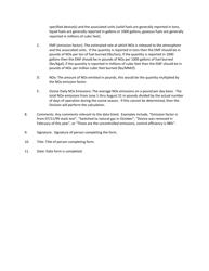 Instructions for Form INV-N1, NHDES-A-01-004 Annual Nox Emission Statement Form - New Hampshire, Page 2