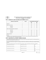 Form A-10 Application for Current Use Assessment - New Hampshire, Page 2