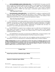 OFC Form 14A Annual Contractor Assurances Federal-Aid Contracts - New Hampshire, Page 3