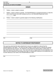 Form NHJB-2181-DP Petition/Motion for Ex Parte Attachment - New Hampshire, Page 2