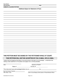 Form NHJB-2050-DF Domestic Violence Petition - New Hampshire, Page 3