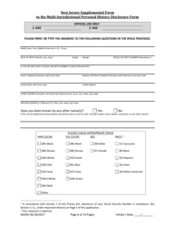 Form 21 New Jersey Supplemental Form to the Multi-Jurisdictional Personal History Disclosure Form - Casino Service Industry Enterprise Qualifiers - New Jersey, Page 7