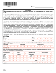 Form NJSAVE Njsave Application for Paad, Senior Gold and Other Programs That Help With Medicare Premium, Utilities and Other Living Expenses - New Jersey, Page 17