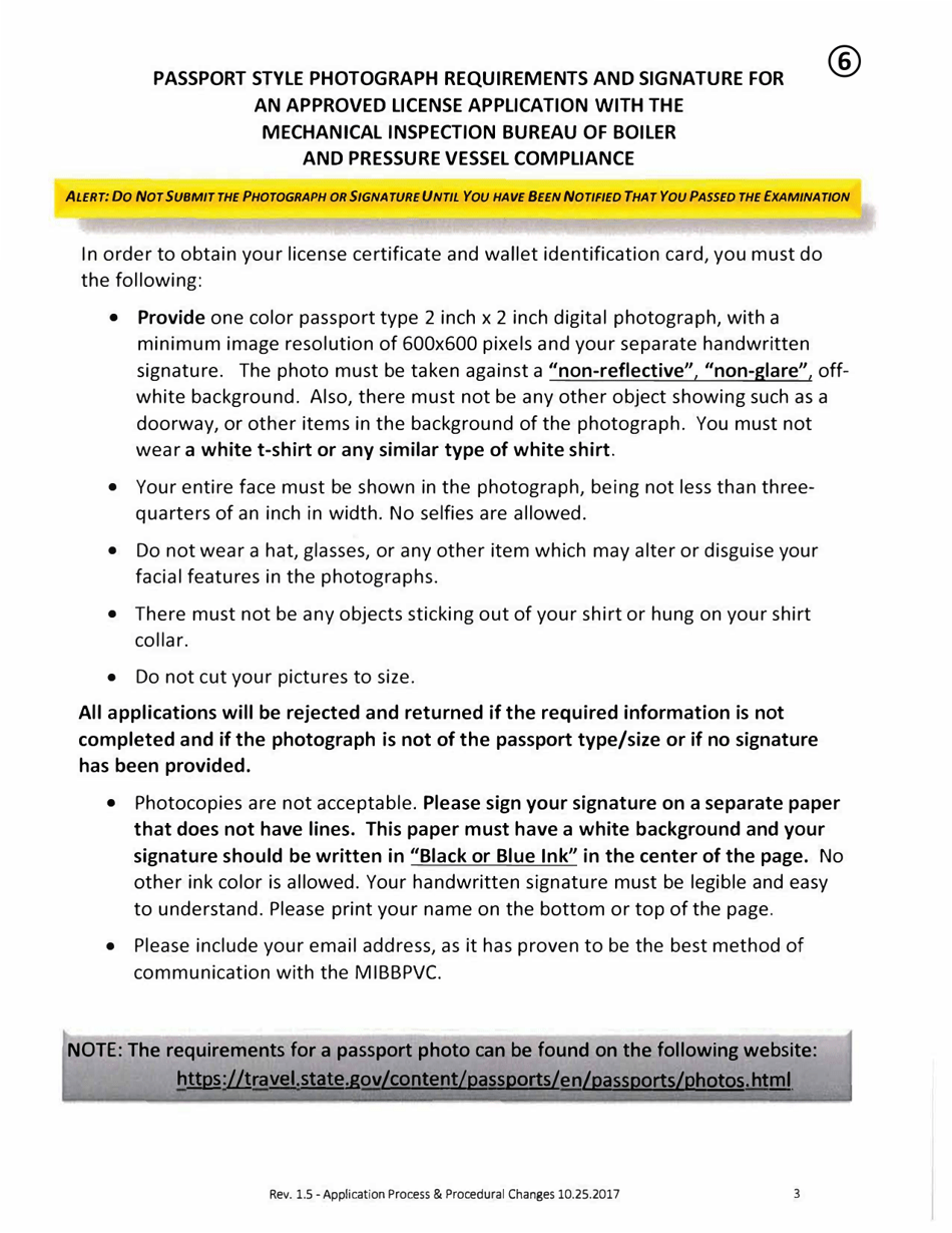 Form BPVC-003 Application for Stationary, Power and Refrigeration Engineer, Boiler and Special Operator License - New Jersey, Page 9