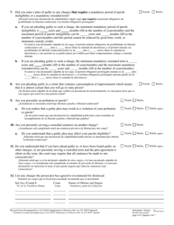 Form 10079 Plea Form - New Jersey (English/Spanish), Page 4
