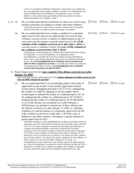 Form 10080 Additional Questions for Certain Sexual Offenses - New Jersey (English/Spanish), Page 4