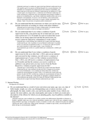 Form 10080 Additional Questions for Certain Sexual Offenses - New Jersey (English/Spanish), Page 6