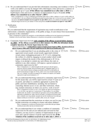 Form 10080 Additional Questions for Certain Sexual Offenses - New Jersey (English/Haitian Creole), Page 3