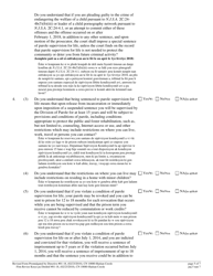 Form 10080 Additional Questions for Certain Sexual Offenses - New Jersey (English/Haitian Creole), Page 5