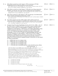 Form 10079 Plea Form - New Jersey (English/Korean), Page 3