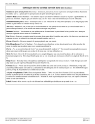 Form A (10554) Civil Action Answer - New Jersey (English/Haitian Creole), Page 4