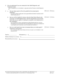 Form 11080 Supplemental Plea Form for Sexual Offenses (Use if Committed Prior to December 1, 1998) - New Jersey (English/Haitian Creole), Page 2