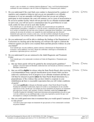 Form 11081 Additional Questions for Certain Sexual Offenses Committed on or After December 1, 1998 - New Jersey (English/Portuguese), Page 2
