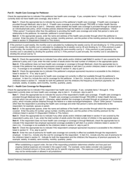 Instructions for General Testimony, Page 6