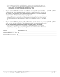 Form 11170 Supplemental Plea Form for No Early Release Act (Nera) Cases (N.j.s.a. 2c:43-7.2) - New Jersey (English/Haitian Creole), Page 2