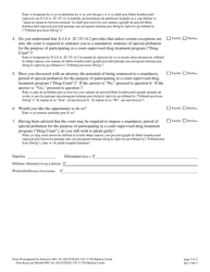Form 11728 Supplemental Plea Form Mandatory Sentence to Special Probation Pursuant to N.j.s.a. 2c:35-14.2 &quot;drug Court&quot; - New Jersey (English/Haitian Creole), Page 2