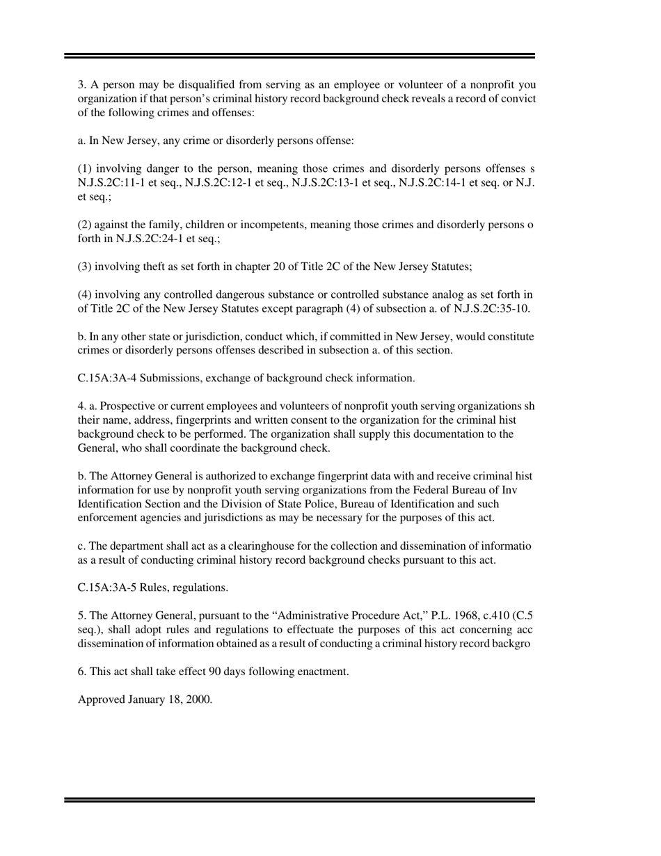 Registration Packet for the Volunteer Review Operation (Vro) - New Jersey, Page 6