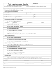 Form LW203B Onsite Liquid Waste Photo Inspection Form - New Mexico, Page 3