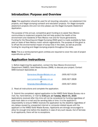 Recycling and Illegal Dumping Grant Application Form - New Mexico, Page 2