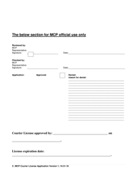 Mcp Courier Application - New Mexico, Page 5