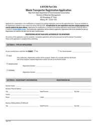 Form DOH-4275 Application for Registration to Accept Home Generated Sharps for Safe Disposal - New York, Page 5