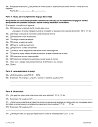 Formulario LS710 Formulario De Queja Sobre Normas Laborales Para Trabajadores Agricolas - New York (Spanish), Page 5