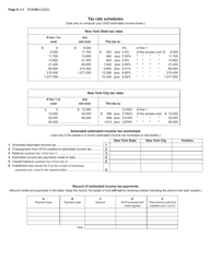 Instructions for Form IT-2106 Estimated Income Tax Payment Voucher for Fiduciaries - New York, Page 6