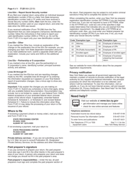 Instructions for Form IT-201-X Amended Resident Income Tax Return - New York, Page 4