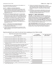 Instructions for Form IT-204, IT-204-IP, IT-204.1, IT-204-CP - New York, Page 7