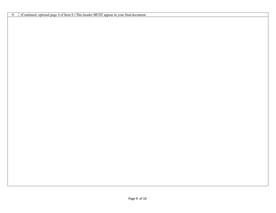 Form NYSDOT255 Architect-Engineer and Related Services Questionnaire for Specific Project - New York, Page 9