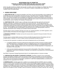 Form PERM75 Consolidated Application and Permit for Highway Work and Use &amp; Occupancy for Fiber Optic Facilities and Supporting Infrastructure - New York, Page 3