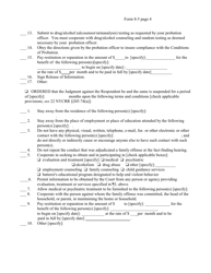 Form 8-5 Order of Fact-Finding and Disposition - New York, Page 4